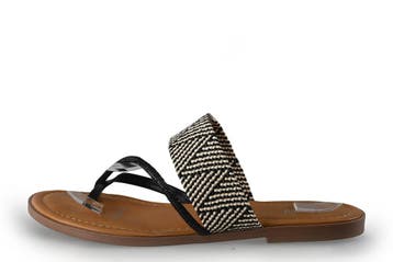 Graceland Slippers in maat 41 Zwart, Slippers, Verzenden, Zwart, Zo goed als nieuw