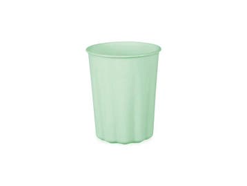 Saliegroene Herbruikbare Bekers 220ml (4st), Ophalen of Verzenden, Nieuw