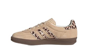 adidas Gazelle Indoor Leopard Crystal Sand (Womens), Nieuw