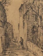 Antonio Asturi (1904-1986) - Persona in paese, Antiek en Kunst