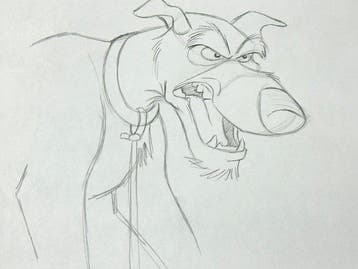 Walt Disney - Originele tekenfilmtekening van Chief (40 x 32, Verzamelen, Nieuw
