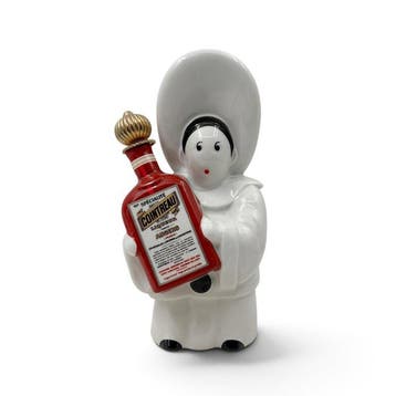 Cointreau - Porseleinen reclamefiguur Pierrot Cointreau,