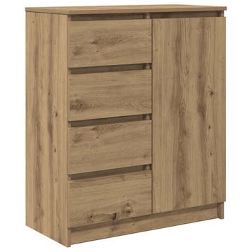 Ladekast 4 lades 71cm | Tweedekansje | OP=OP, Huis en Inrichting, Kasten | Dressoirs, Met plank(en), Zo goed als nieuw, Modern