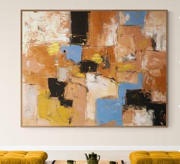 Floria Rey - Grand Abstract Pastell XXL
