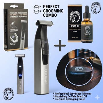 Easy blade trimmer - Baard olie - Baard borstel, Nieuw, Verzorging
