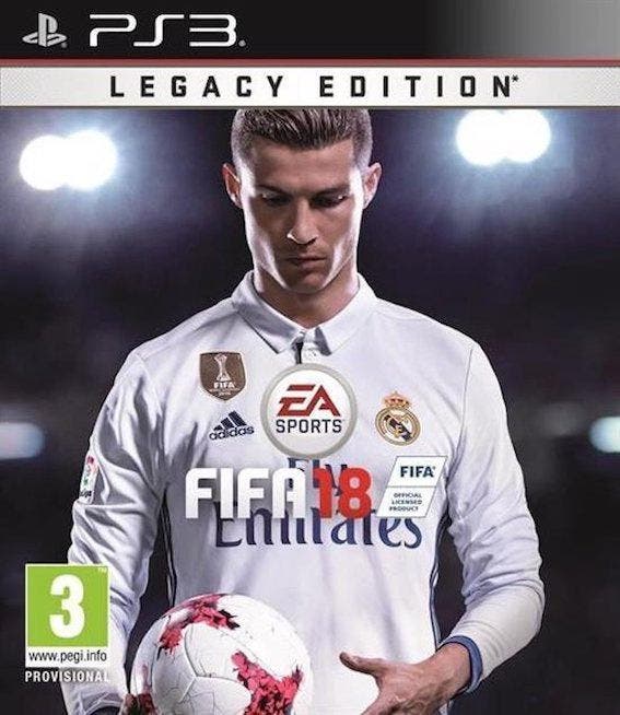 FIFA 18 Legacy Edition (PS3 Games), Spelcomputers en Games, Games | Sony PlayStation 3, Zo goed als nieuw, Ophalen of Verzenden
