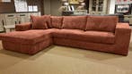 Loungebank Loenen - loungebanken - Cognac, Nieuw, 150 cm of meer, Stof, 250 tot 300 cm