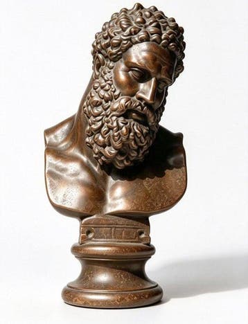 Decoratief ornament - Hercules borstbeeld, Verzamelen
