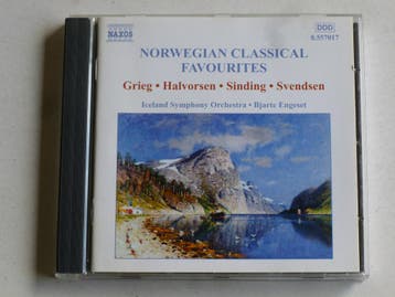 Norwegian Classical Favourites - Bjarte Engeset (naxos), Ophalen of Verzenden, Zo goed als nieuw