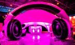 Disco Podium Caravan incl. XXL Opblaasbare koptelefoon, Ophalen, Gebruikt, Overige