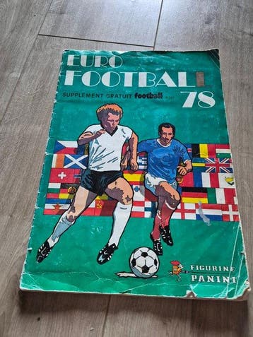 1978 Panini Euro Football - 1 Compleet album - Good (GD), Nieuw