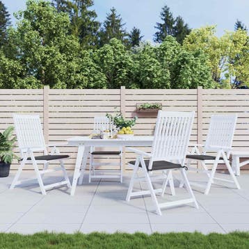 vidaXL Tuinstoelkussens 4 st 40x40x3 cm oxford stof, Verzenden, Nieuw