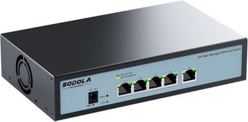 10Gb Ethernet Switch 5-poort | 35% Korting - Deal, Ophalen of Verzenden