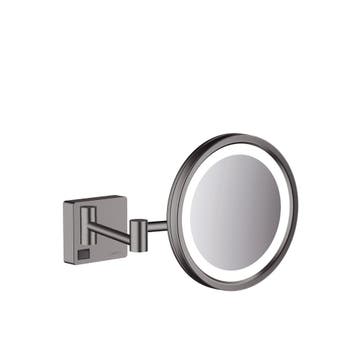 Scheerspiegel AddStoris HansGrohe Met LED Licht Geborsteld, Ophalen of Verzenden, Nieuw
