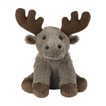 Warmies eeland knuffel - grijs - 24 cm - magnetronknuffel, Verzenden, Nieuw