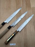Damaged Japanese Yangiba knives set  /  /  CA318