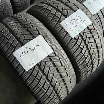 2 x Vredestein Wintrac Pro 235-40-19 Winterbanden 6mm, 19 inch, Gebruikt, 235 mm, Band(en)