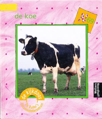 De Ruiters Documentatiecentrum De Kijkdoos N69 De koe, Boeken, Verzenden, Nieuw