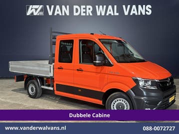 MAN TGE | 2.0 177pk Pick Up Dubbele Cabine 3500kg Trekhaak, Auto's, Gebruikt, Euro 6, MAN, Dealer onderhouden