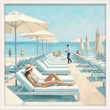 Néo Pablo - Beach Club, Summer Light — œuvre unique —