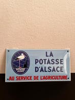 Vintage emaille reclamebord – Potasse d’Alsace – Frankrijk –