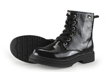Barbarella Veterboots in maat 36 Zwart, Verzenden, Zwart, Overige typen, Zo goed als nieuw
