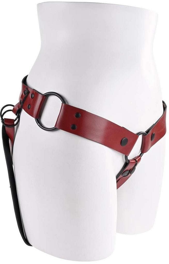 Sportsheets - Monte Strap On Red - SAFFRON (0646709480134), Diversen, Overige Diversen, Nieuw, Verzenden