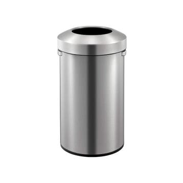 EKO afvalbak Urban Bin 90 ltr - Mat RVS, Verzenden, Nieuw