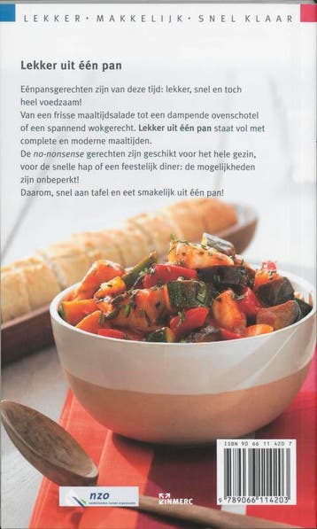 Lekker uit een pan 9789066114203 Jeanine Schreuders, Verzenden, Gelezen, Jeanine Schreuders