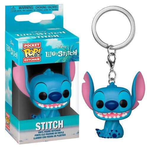 Lilo & Stitch Pocket POP! Vinyl Sleutelhanger Stitch 4 cm, Verzamelen, Disney, Nieuw, Ophalen of Verzenden