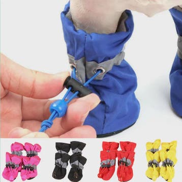 Waterdichte Hondenschoenen (4 stuks) - Anti-slip Schoenjes v, Dieren en Toebehoren, Verzenden, Nieuw