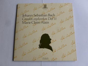 Bach - Marie Claire Alain / Complete Orgelwerken Deel 11 (2, Ophalen of Verzenden, Zo goed als nieuw