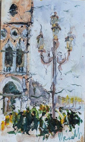 Roberto Merelli (1936-2009) - Piazza San Marco