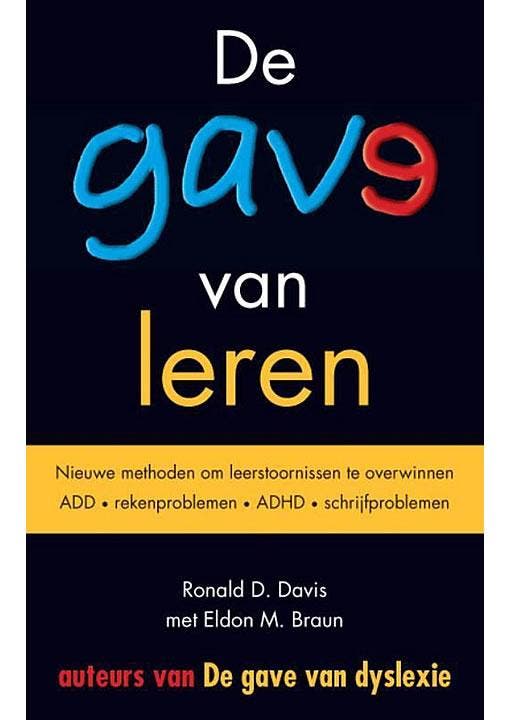 De gave van leren Eldon M. Braun, Ronald D. Davis, Boeken, Psychologie, Gelezen, Verzenden