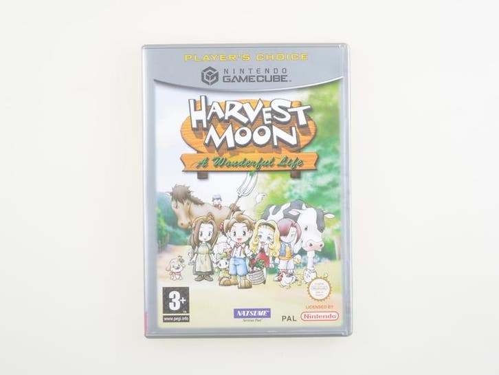Harvest Moon: A Wonderful Life (Players Choice) [Gamecube], Spelcomputers en Games, Games | Nintendo GameCube, Zo goed als nieuw