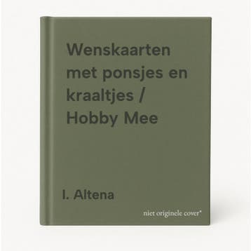 Wenskaarten met ponsjes en kraaltjes / Hobby Mee - I. Altena, Verzenden, Gelezen, I. Altena