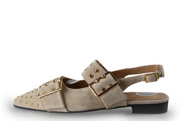Babouche Loafers in maat 36 Beige, Verzenden, Beige, Overige typen, Zo goed als nieuw