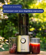 2dekans | Safecourt Kitchen Sapcentrifuge - Slowjuicer voor, Ophalen of Verzenden, Gebruikt