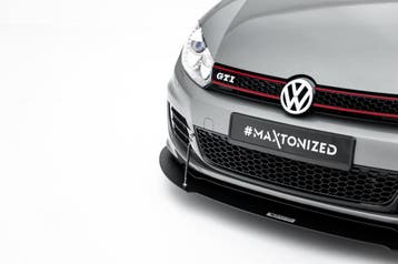 Maxton Voorspoiler / Splitter VW Golf MK6 GTI 35e, Verzenden