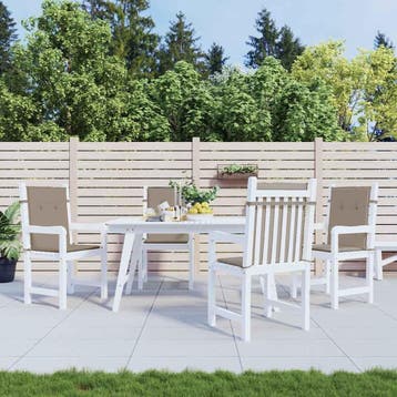 vidaXL Tuinstoelkussens lage rug 4 st 100x50x3 cm oxford, Verzenden, Nieuw