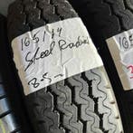2 x Steel Radial 165-80-14 C Zomerbanden 8,5mm, Auto-onderdelen, Banden en Velgen, 14 inch, Ophalen of Verzenden, Band(en), 165 mm