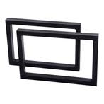 [en.casa] Stalen onderstel Lunderskov set van 2 U poot 35x50, Verzenden, Nieuw