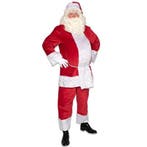 Kerstman kostuum polyesterfluweel, Verzenden, Nieuw, Feestartikel