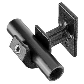 Buiskoppeling Leuningdrager Ø 26,9 mm Zwart Gelakt Staal, Verzenden, Nieuw