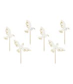 Cupcake Toppers Duif (6st), Hobby en Vrije tijd, Ophalen of Verzenden, Nieuw