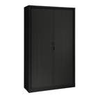 Aanbieding! Nieuwe Zwarte Kast €349,- ex Gratis Bezorging, 100 tot 150 cm, Nieuw, Ophalen of Verzenden, Metaal