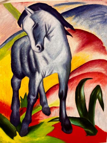 Blauw Paard I  - Franz Marc, Ophalen of Verzenden, Nieuw