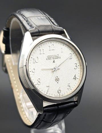 Seiko - King Quartz LL - Rare Arabic No-Date Dial - Zonder