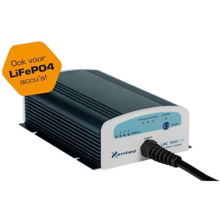 Xenteq LBC 524-5XTR acculader 24 volt 5A (waterdicht), Auto diversen, Autogereedschap, Nieuw, Ophalen of Verzenden