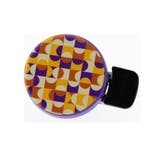 Niet verkeerd Fietsbel 70’s Abstract Print Retro Design, Verzenden, Nieuw
